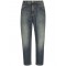 Jeans DOLCE & GABBANA, Logo Insert, High Waist, Blue