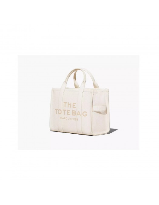 Geanta MARC JACOBS, The Medium Tote, Cotton White - H004L01PF21140