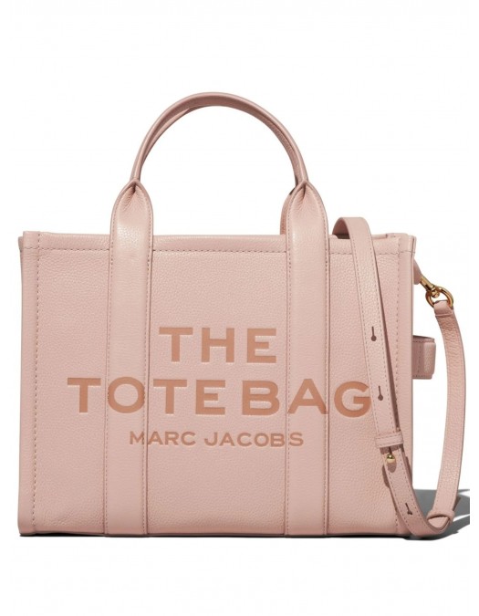 Geanta MARC JACOBS, The Medium Tote, Powder Pink - H004L01PF21624 Geanta MARC JACOBS, The Medium Tote, Powder Pink - H004L01PF21624