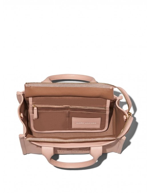 Geanta MARC JACOBS, The Medium Tote, Powder Pink - H004L01PF21624 Geanta MARC JACOBS, The Medium Tote, Powder Pink - H004L01PF21624