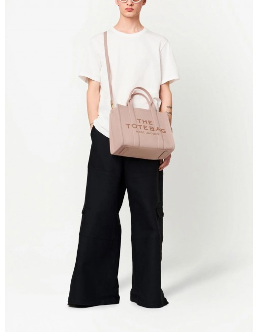 Geanta MARC JACOBS, The Medium Tote, Powder Pink - H004L01PF21624 Geanta MARC JACOBS, The Medium Tote, Powder Pink - H004L01PF21624