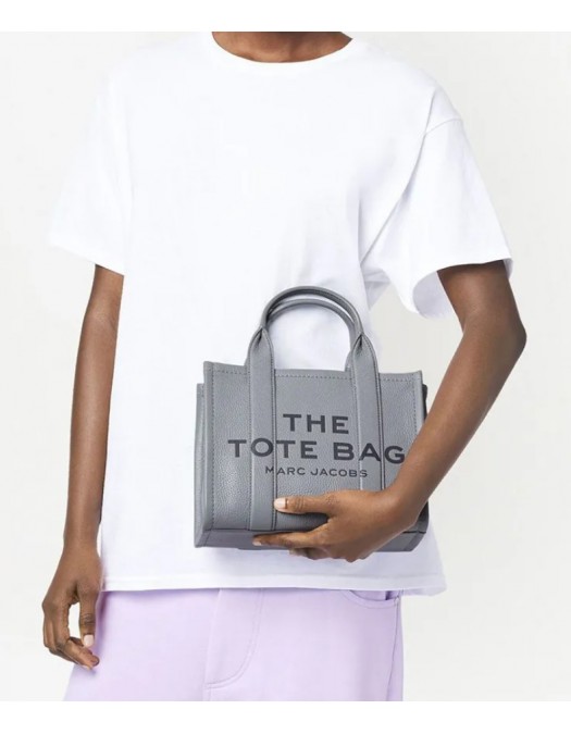 Geanta MARC JACOBS, The Small Tote, Grey - H009L01SP21050 Geanta MARC JACOBS, The Small Tote, Grey - H009L01SP21050