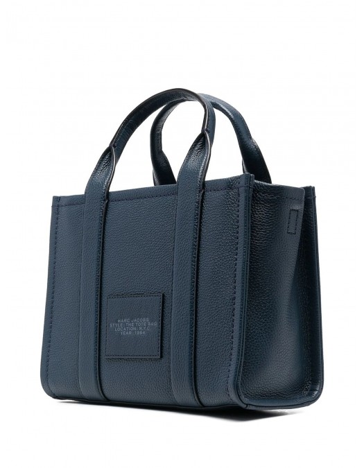 Geanta MARC JACOBS, The Small Tote, Leather, Navy Blue - H009L01SP21426 Geanta MARC JACOBS, The Small Tote, Leather, Navy Blue - H009L01SP21426