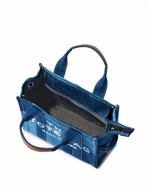 Geanta MARC JACOBS, The Small Tote, Denim - H018M06FA21422 Geanta MARC JACOBS, The Small Tote, Denim - H018M06FA21422