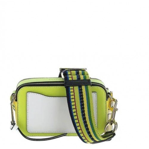Geanta MARC JACOBS, Colorblock Snapshot, Verde
