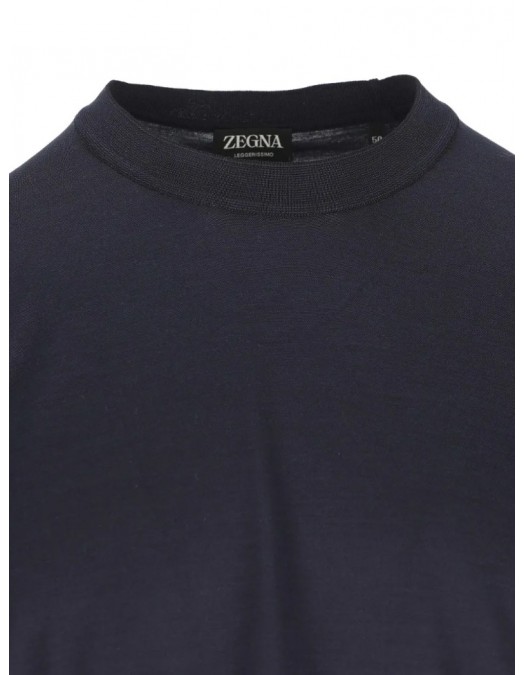 Tricou ZEGNA, short-sleeve T-shirt Blue - H718UH386A3B09