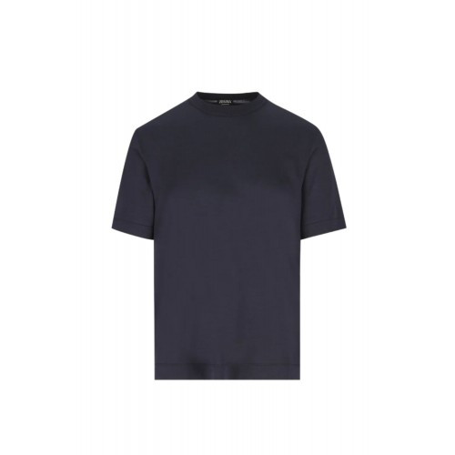 Tricou ZEGNA, short-sleeve T-shirt Blue