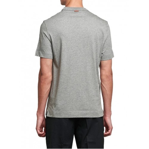 Tricou ZEGNA, Crewneck T-Shirt Grey