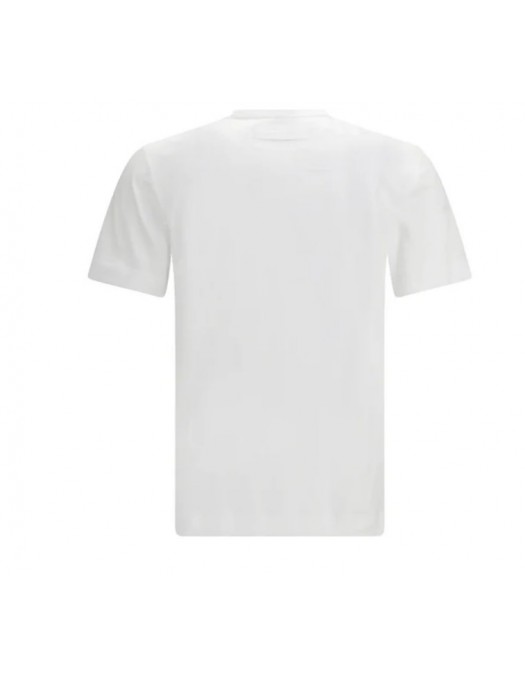Tricou ZEGNA, White Half Sleeve - H765UH360A3N00
