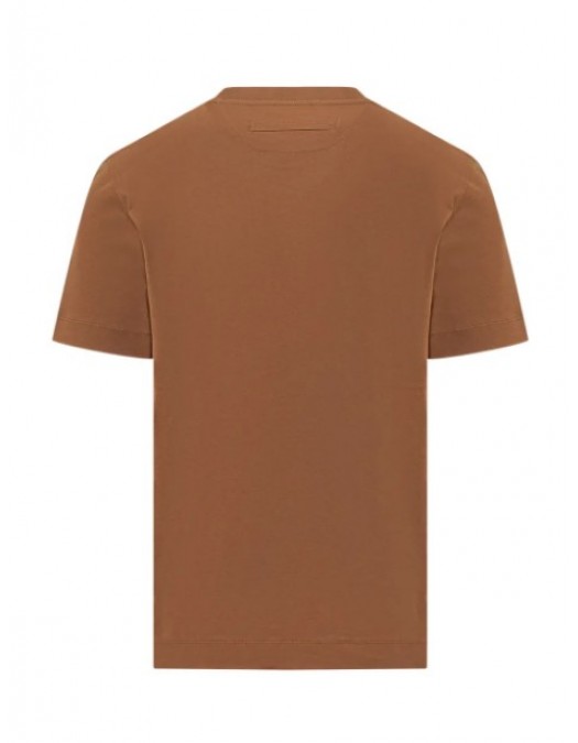 Tricou ZEGNA, Crewneck T-shirt, Brown - H765UH360A3N05
