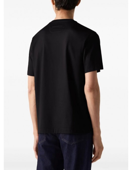 Trricou ZEGNA, piqué cotton T-shirt - H771UH335A3K09