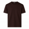 Tricou ZEGNA, piqué cotton T-shirt, Dark Brown