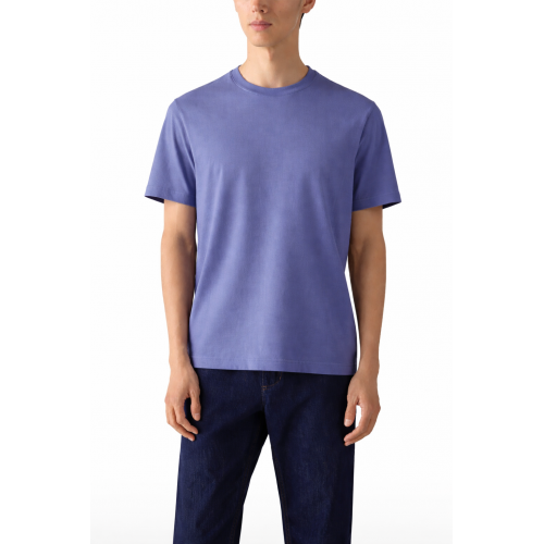 Tricou ZEGNA, piqué cotton T-shirt, Mov