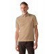 Tricou Zegna, Guler Polo, Beige - H794UH348A3N03