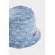 Palarie DSQUARED2, Monogram Bucket Hat, Blue - HAM0103101087523098