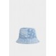 Palarie DSQUARED2, Monogram Bucket Hat, Blue - HAM0103101087523098