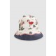 Palarie DSQUARED2, cream Hat with print - HAM011608CS0109M037