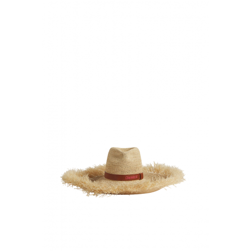 Palarie DSQUARED2, Summer Lovers, Raffia, Beige Palarie DSQUARED2, Summer Lovers, Raffia, Beige