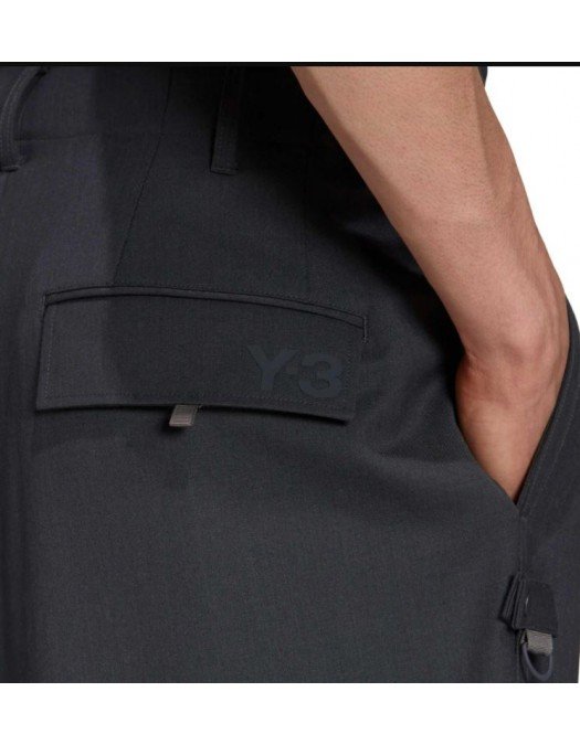 Pantaloni Y-3, CLASSIC REFINED WOOL CUFF - HB3431CARBON