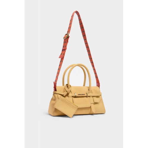 Geanta DSQUARED2, Utility Twin Handbag, Galben