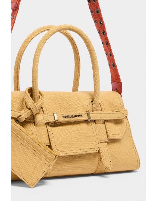Geanta DSQUARED2, Utility Twin Handbag, Galben - HBW007200308872M4258