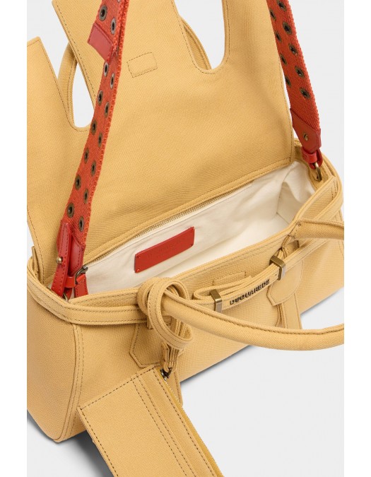 Geanta DSQUARED2, Utility Twin Handbag, Galben - HBW007200308872M4258