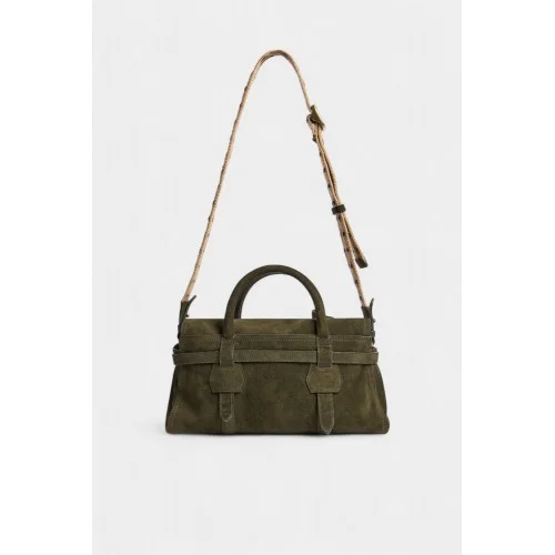 Geanta DSQUARED2, Utility Twin Handbag, Kaki