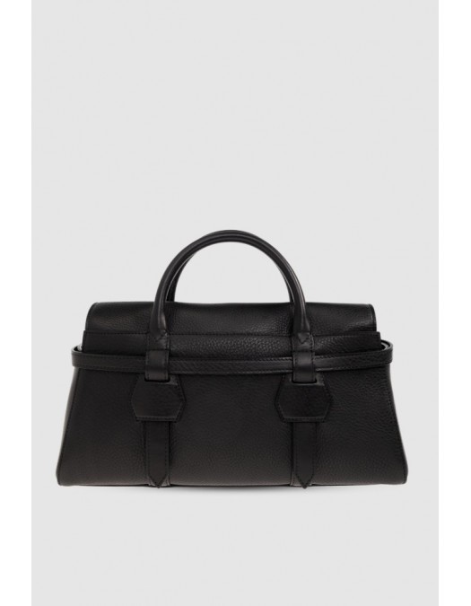 Geanta DSQUARED2, Dsquared2 BLACK Suede handbag, Negru - HBW0072129053942124