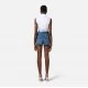 Jeans ELISABETTA FRANCHI, Shorts, Visible Buttons, Blue - HJ35I51E2104 Jeans ELISABETTA FRANCHI, Shorts, Visible Buttons, Blue - HJ35I51E2104