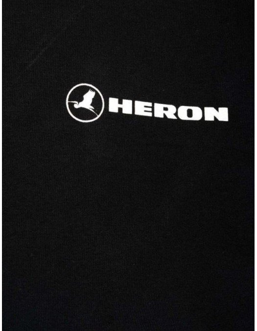 Tricou HERON PRESTON, Fuck Everything, Negru - HMAA026S22JER0051001
