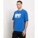 Tricou HERON PRESTON, Reg Hpny, Albastru - HMAA032S23JER0044501 Tricou HERON PRESTON, Reg Hpny, Albastru - HMAA032S23JER0044501