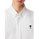 Camasa AMI PARIS, CONTRASTED ADC BUTTON DOWN COLLAR CLASSIC SHIRT - HSH763CO0031168