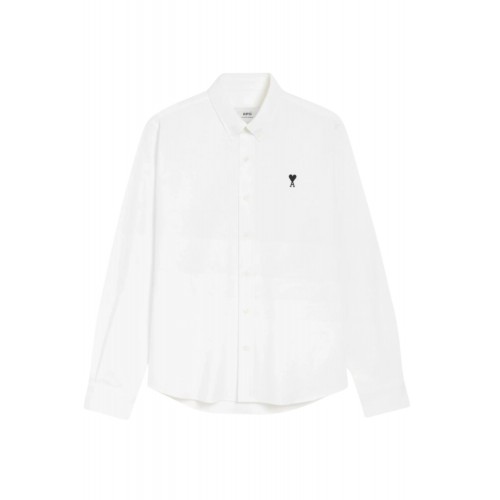 Camasa AMI PARIS, CONTRASTED ADC BUTTON DOWN COLLAR CLASSIC SHIRT