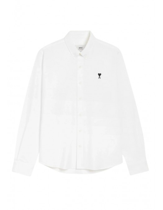 Camasa AMI PARIS, CONTRASTED ADC BUTTON DOWN COLLAR CLASSIC SHIRT - HSH763CO0031168