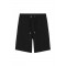 Pantaloni AMI PARIS, Black Cotton Ami De Coeur Short