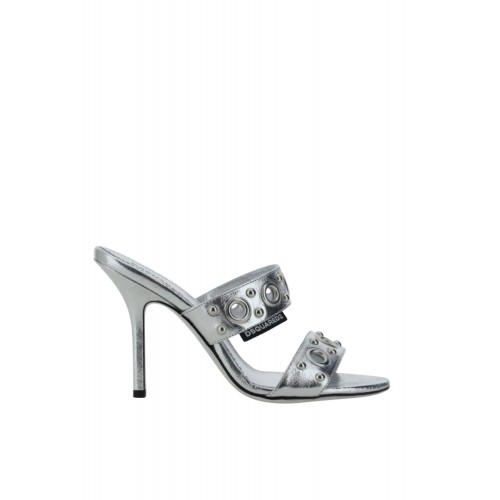 Sandale DSQUARED2, CalfSkin, Stiletto, Black Sandale DSQUARED2, CalfSkin, Stiletto, Black