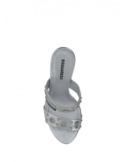 Sandale DSQUARED2, CalfSkin, Stiletto, Black - HSW0227140073402137 Sandale DSQUARED2, CalfSkin, Stiletto, Black - HSW0227140073402137