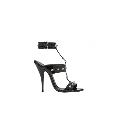 Sandale DSQUARED2, Gothic Heeled, Stiletto, Black Sandale DSQUARED2, Gothic Heeled, Stiletto, Black
