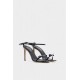 Sandale DSQUARED2, Bow Heeled Sandals, Negru - HSW0290025000012124