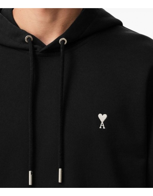 Hanorac AMI PARIS,Black Hoodies - HSW764730045