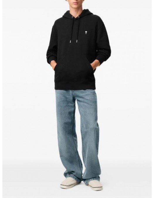 Hanorac AMI PARIS,Black Hoodies - HSW764730045