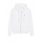 Hanorac AMI PARIS, Zip-up hoodie, White