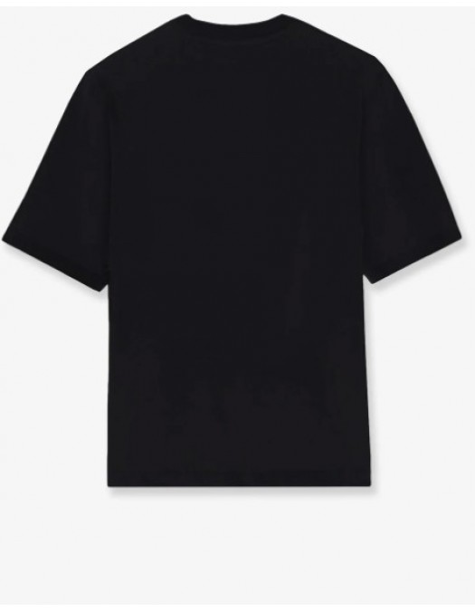 Tricou AMI PARIS, Cotton t-shirt with contrasting embroidery - HTS346724045