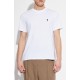Tricou AMI PARIS, WHITE T-shirt with embroidered logo - HTS346724100