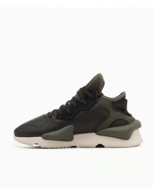 SNEAKERS Y-3, Kaiwa, Black/kaki - IF2047BLACKCINDER