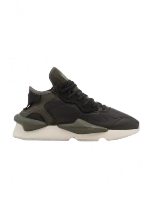 SNEAKERS Y-3, Kaiwa, Black/kaki - IF2047BLACKCINDER - Capodopera12