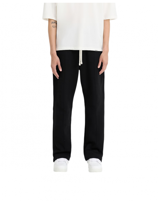 Pantaloni REPRESENT, Initial, Wide Leg, Black - INM4672001 Pantaloni REPRESENT, Initial, Wide Leg, Black - INM4672001