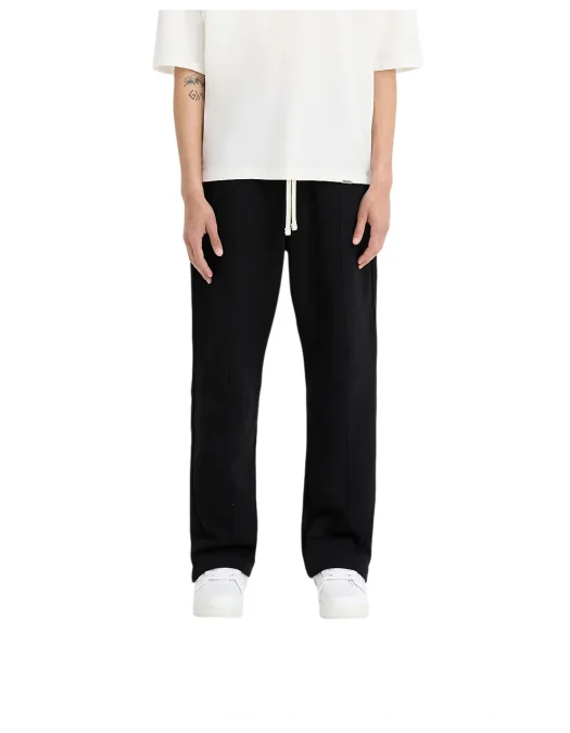 Pantaloni REPRESENT, Initial, Wide Leg, Black - INM4672001 Pantaloni REPRESENT, Initial, Wide Leg, Black - INM4672001