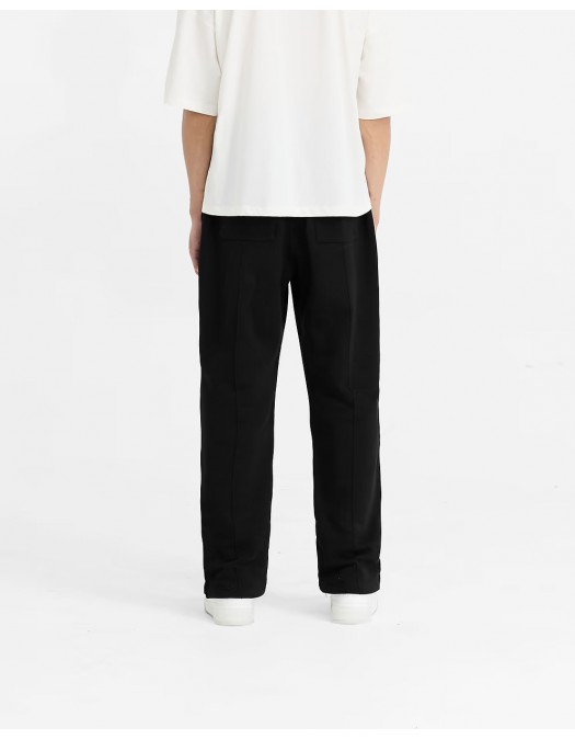 Pantaloni REPRESENT, Initial, Wide Leg, Black - INM4672001 Pantaloni REPRESENT, Initial, Wide Leg, Black - INM4672001