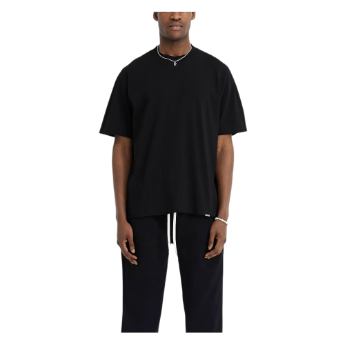 Tricou REPRESENT, Initial, Oversized, Simple, Black, Regular Fit Tricou REPRESENT, Initial, Oversized, Simple, Black, Regular Fit